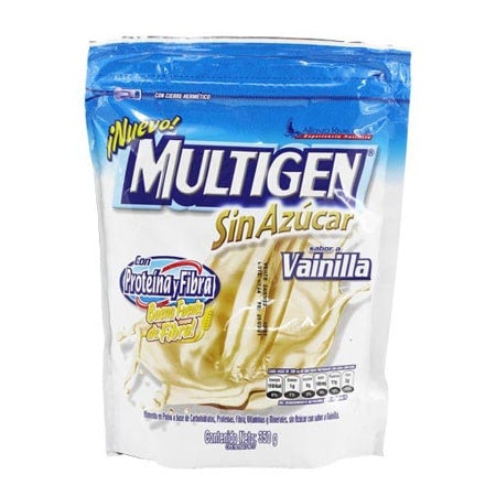 Multigen Sin Azucar Vainilla 350g