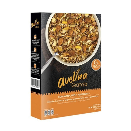 Barra De Granola Sin Az. Almendras Avelina 350G