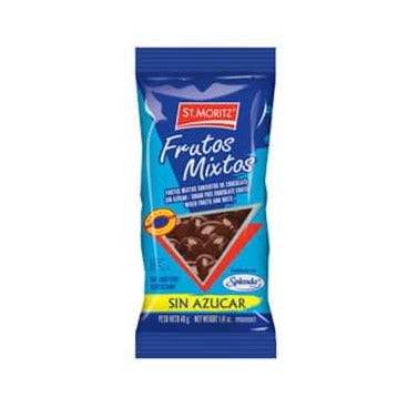 Chocolate St Moritz Frutos Mixtos C/Chocolate S/A 40G