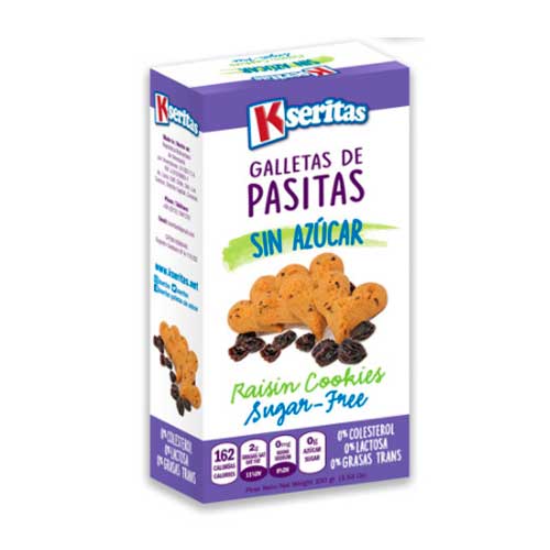 Galletas Sin Azucar Kaseritas Pasitas 100g