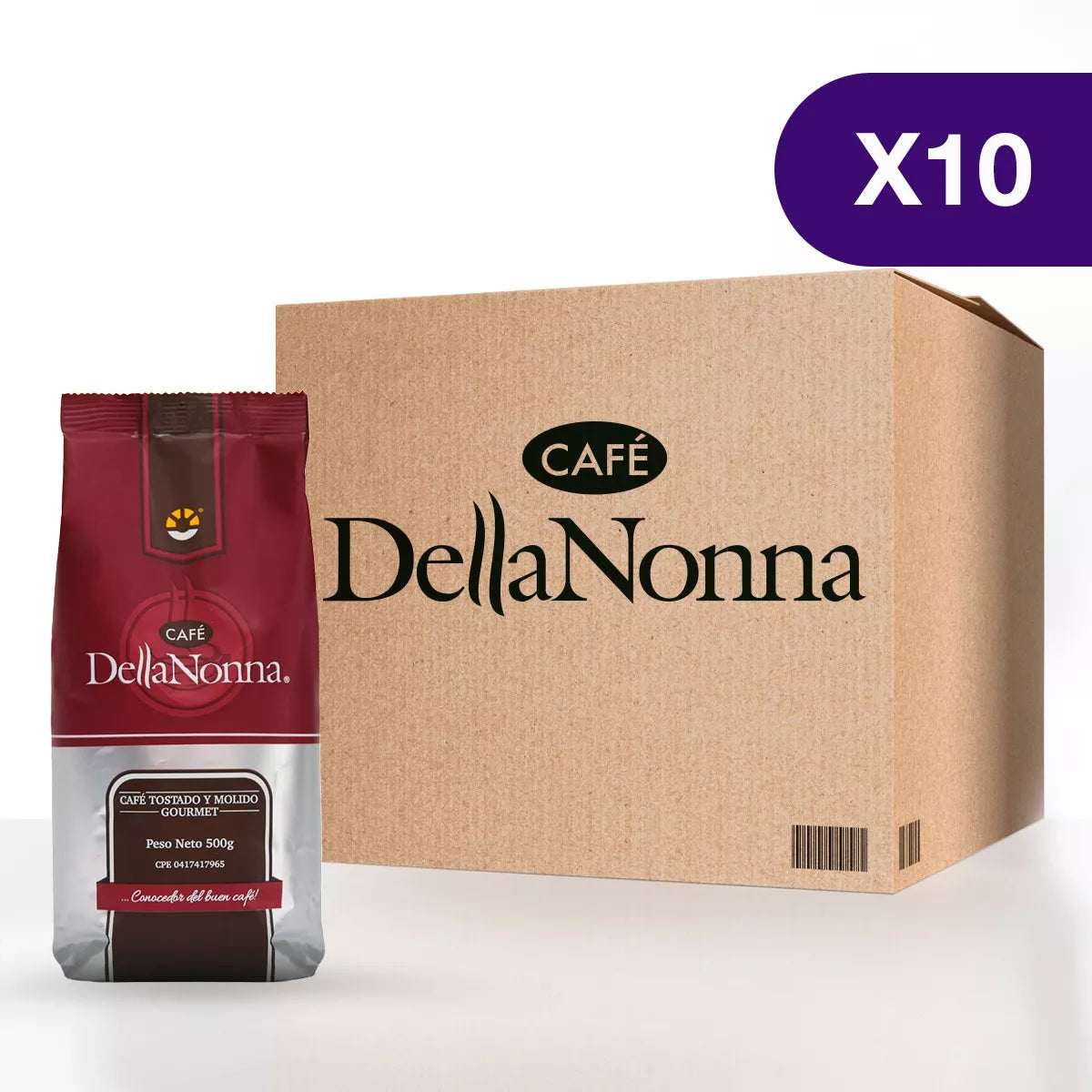Café Della Nonna - Caja De 10u de500g
