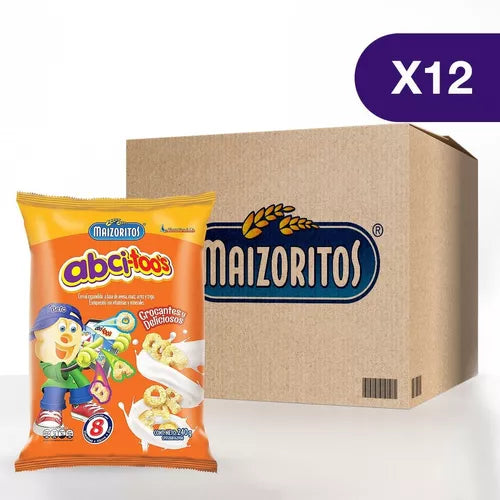 Maizoritos® Abcitoo´s

 Caja De 12u de 240g