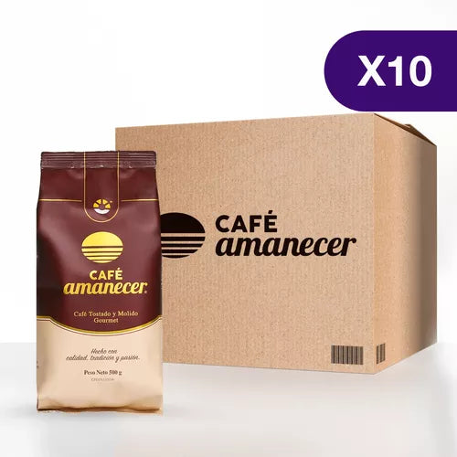 Café amanecer- Caja De 10u de500g