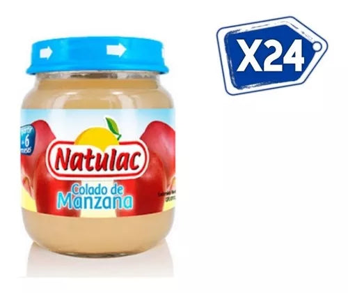 Compota Manzana 113 Gr Natulac Bulto 24u