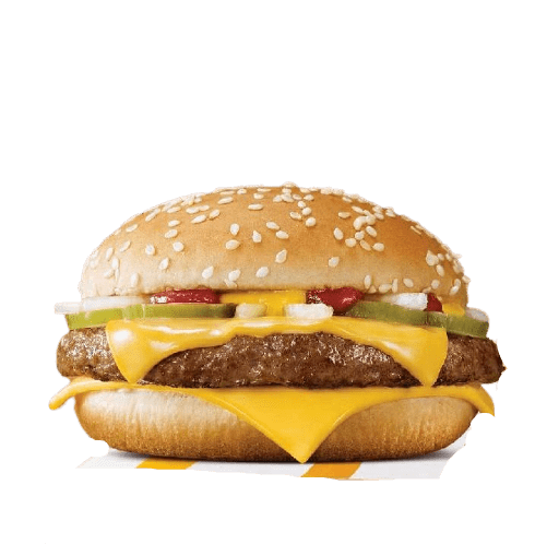 Hamburguesa  Cuarto Cheddar