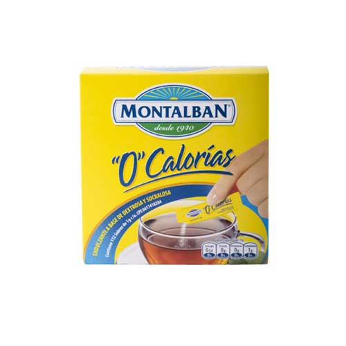 Edulcorante Montalban 0 Calorias 112G