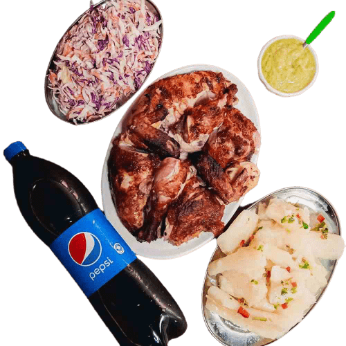 Combo 3 pollo asado