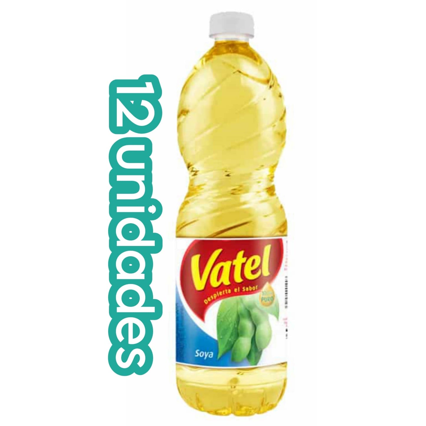 Aceite vatel soya 12u de 1lts