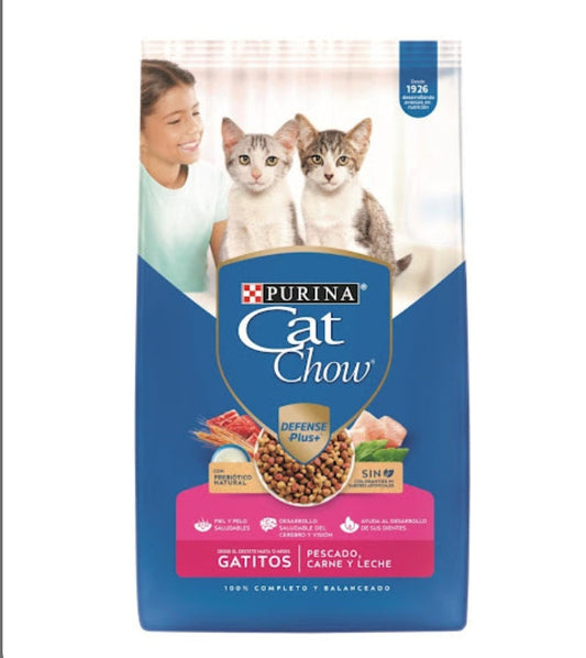 Cat Chow Gatitos, Carne y Leche 500gr