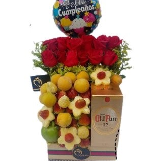 Arreglos flores y frutas 03 - Domi Delivery