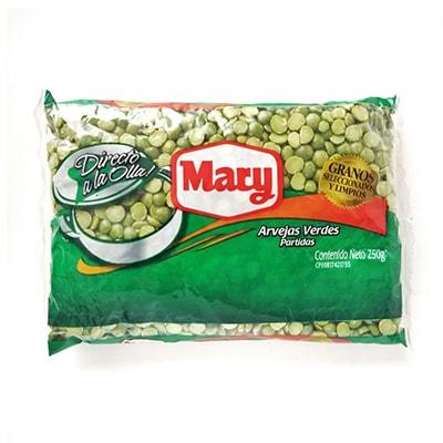 Arvejas verdes partidas mary 250g - Domi Delivery