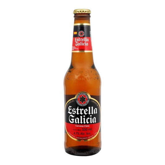 CERVEZA ESTRELLA GALICIA WORLD LAG 330ML UNIDAD - Domi Delivery