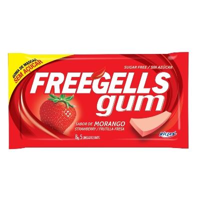 Chicle Freegells Fresa 8g - Domi Delivery