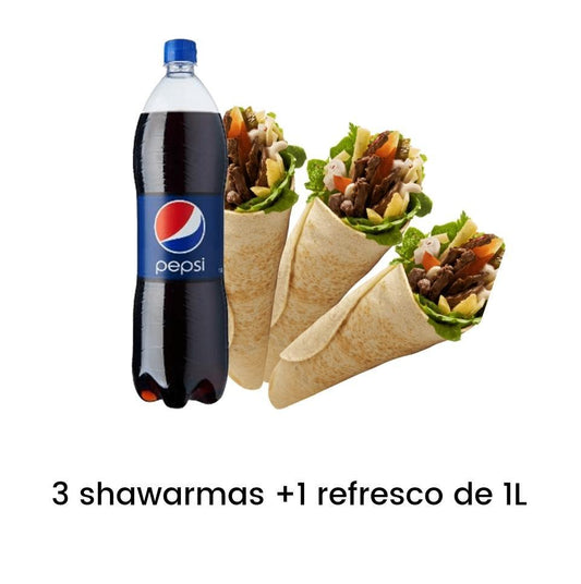 Combo shawarma 4