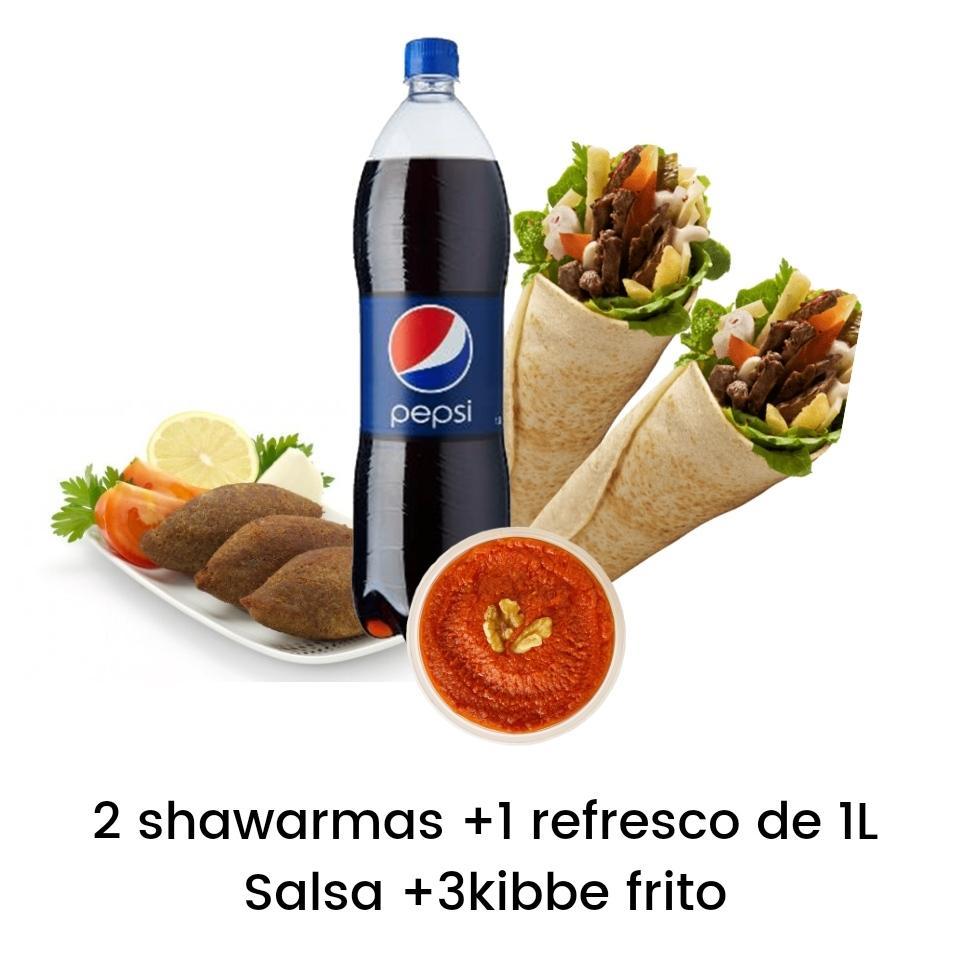 Combo shawarma 5