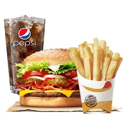 COMBO WHOPPER CON QUESO Y TOCINETA - Domi Delivery