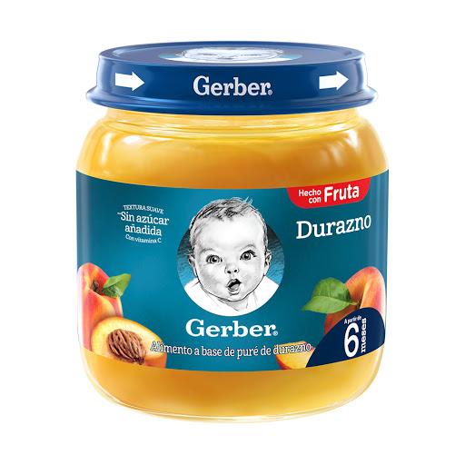 Gerber Durazno Sin Azúcar 113g - Domi Delivery