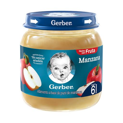 Gerber Manzana Sin Azúcar 113g - Domi Delivery