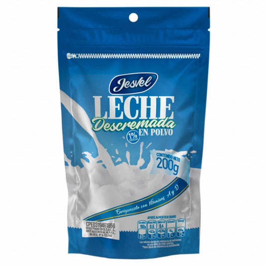 Leche Jesvel Descremada 200G - Domi Delivery