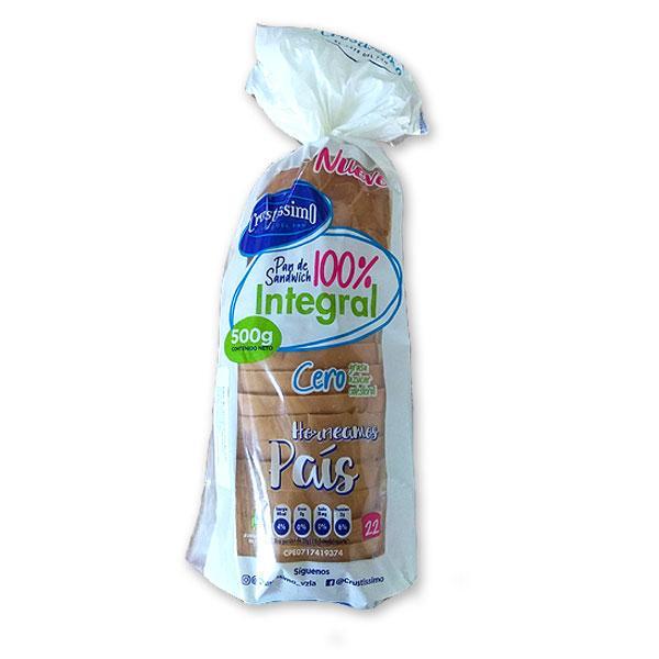 Pan crustissimo integral 500g - Domi Delivery