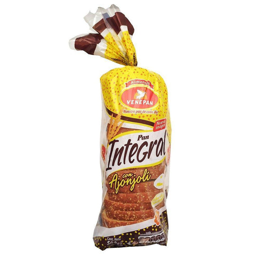 Pan venepan integral con ajonjolí 500g - Domi Delivery