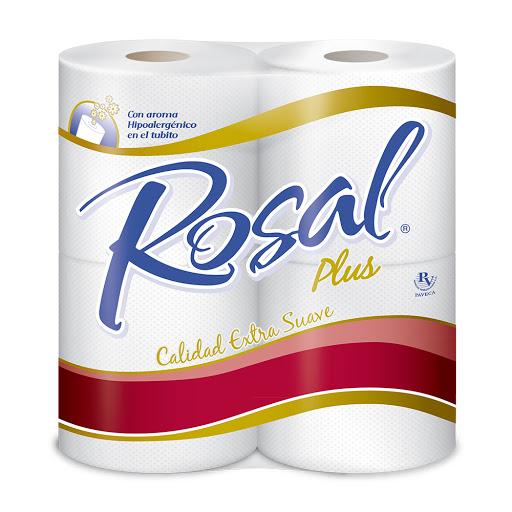 Papel Higienico Rosal Plus Vinotinto 4 Rollos 300H - Domi Delivery