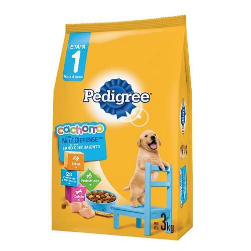 Pedigree Cachorro 3kg - Domi Delivery