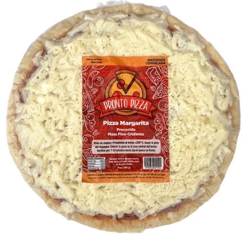 Pizza Congelada Pronto Margarita 300g - Domi Delivery