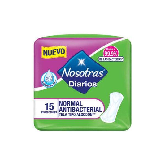 Protectores Diarios Nosotras Normal 15u - Domi Delivery