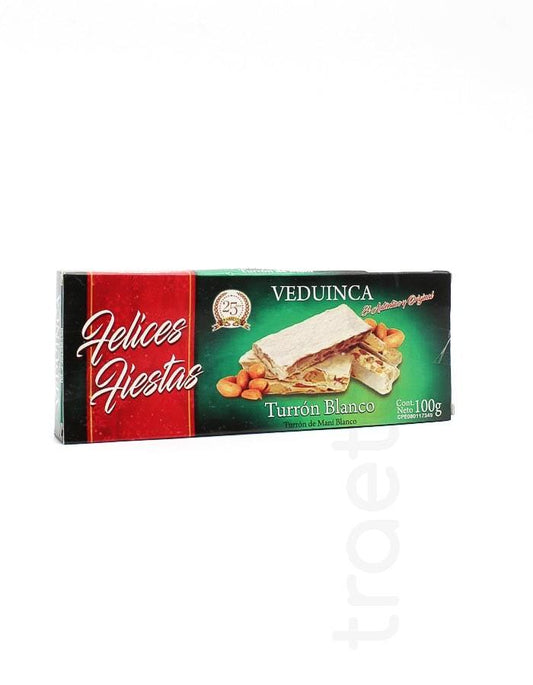 Turrón mani blanco blando 100g veduinca - Domi Delivery