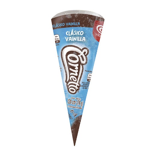 Helado Tio Rico Cornetto Clasico 120Ml