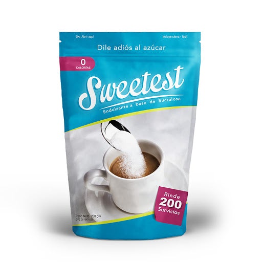 Edulcorante Sweetest Doypack 200G