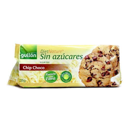 Galleta Sin Azúcar Gullon Diet Nature Chip Choco 125G