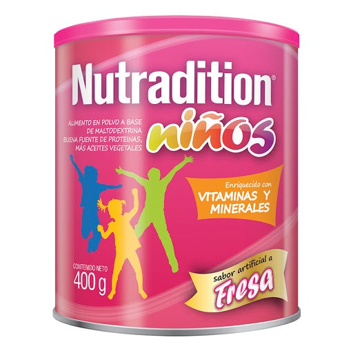 Nutradition Ninos Fresa 400G